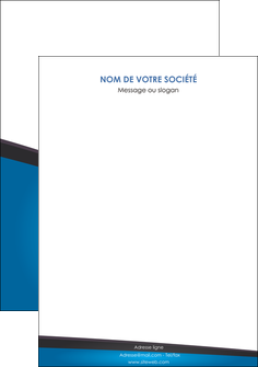 impression affiche bleu fond bleu couleurs froides MIF57888