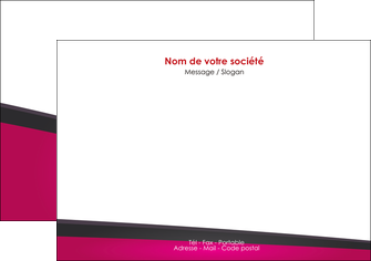 personnaliser maquette flyers fuchsia gris fond fuchsia MIFLU57922