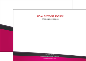 exemple flyers fuchsia gris fond fuchsia MIFLU57926