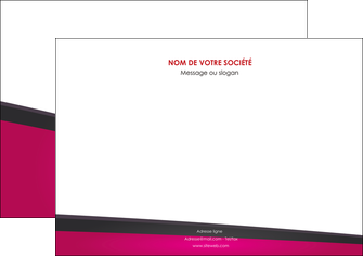 personnaliser maquette flyers fuchsia gris fond fuchsia MIFLU57932