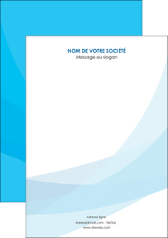impression flyers web design bleu bleu pastel couleurs froides MLIGBE57952