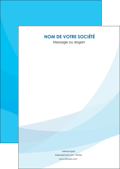 creer modele en ligne flyers web design bleu bleu pastel couleurs froides MLIGBE57954