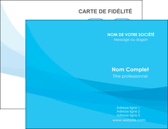 faire carte de visite web design bleu bleu pastel couleurs froides MLIGBE57960