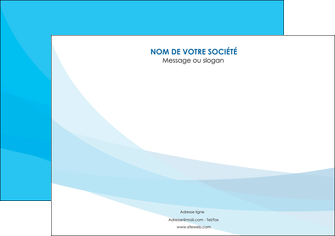 personnaliser modele de affiche web design bleu bleu pastel couleurs froides MLIGBE57972
