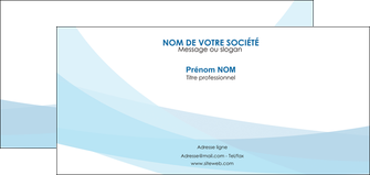 faire modele a imprimer carte de correspondance web design bleu bleu pastel couleurs froides MLIGBE57988