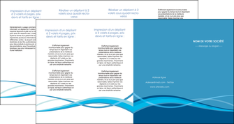 exemple depliant 4 volets  8 pages  bleu couleurs froides fond bleu MIF58162