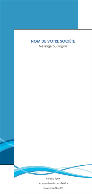 faire flyers bleu couleurs froides fond bleu MFLUOO58166