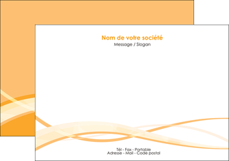 creation graphique en ligne flyers orange pastel fond pastel tendre MID58200