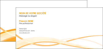 faire modele a imprimer carte de correspondance orange pastel fond pastel tendre MID58214