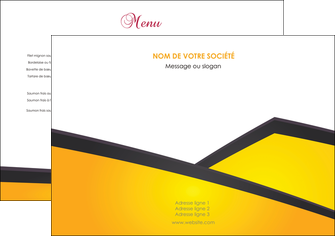 creer modele en ligne set de table jaune fond jaune colore MLIGCH58280