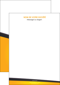 personnaliser maquette affiche jaune fond jaune colore MLIGCH58282