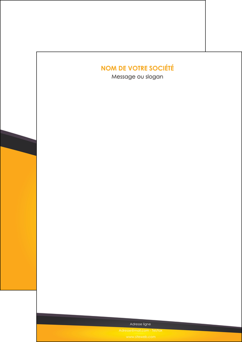 creation graphique en ligne affiche jaune fond jaune colore MLIP58284