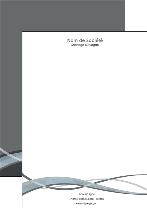 realiser tete de lettre gris fond gris vecteur MLGI58374
