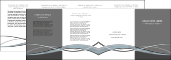 personnaliser modele de depliant 4 volets  8 pages  gris fond gris vecteur MLGI58384