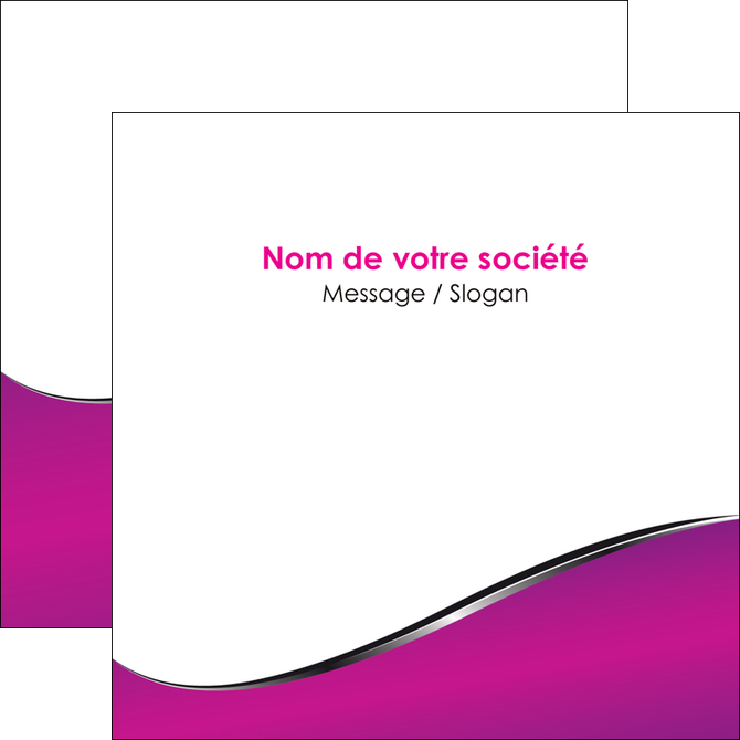 realiser flyers violet fond violet colore MFLUOO58660