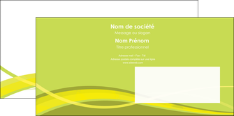 maquette en ligne a personnaliser enveloppe espaces verts vert vert pastel fond vert MFLUOO58750