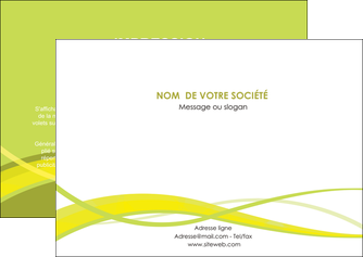 realiser flyers espaces verts vert vert pastel fond vert MFLUOO58760