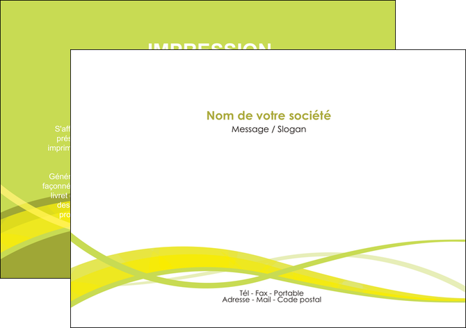 modele en ligne flyers espaces verts vert vert pastel fond vert MFLUOO58764