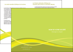 creer modele en ligne depliant 2 volets  4 pages  espaces verts vert vert pastel fond vert MFLUOO58782