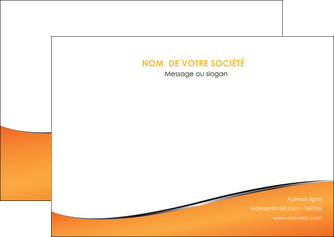 creer modele en ligne flyers orange gris courbes MLIGCH58882