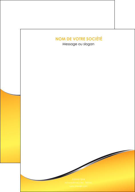 faire affiche jaune fond jaune colore MFLUOO58914