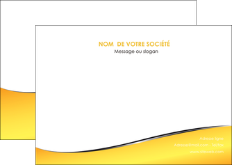 maquette en ligne a personnaliser flyers jaune fond jaune colore MFLUOO58934