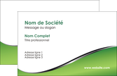 realiser carte de visite vert fond vert colore MLGI59240