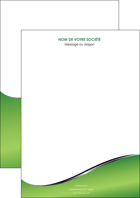 personnaliser maquette affiche vert fond vert colore MFLUOO59244