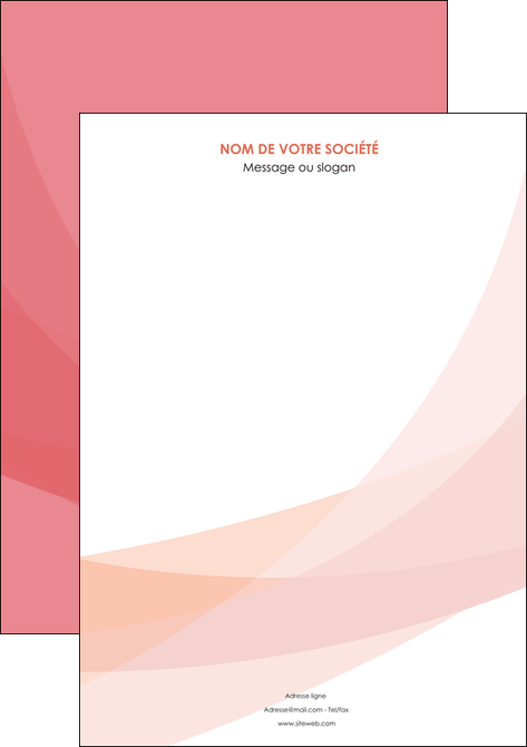 cree affiche fond rose pastel sobre MLIG59304