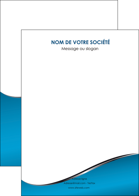 modele en ligne flyers bleu bleu pastel fond bleu MFLUOO59356