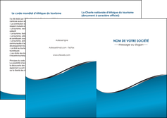 faire modele a imprimer depliant 2 volets  4 pages  bleu bleu pastel fond bleu MIFLU59392
