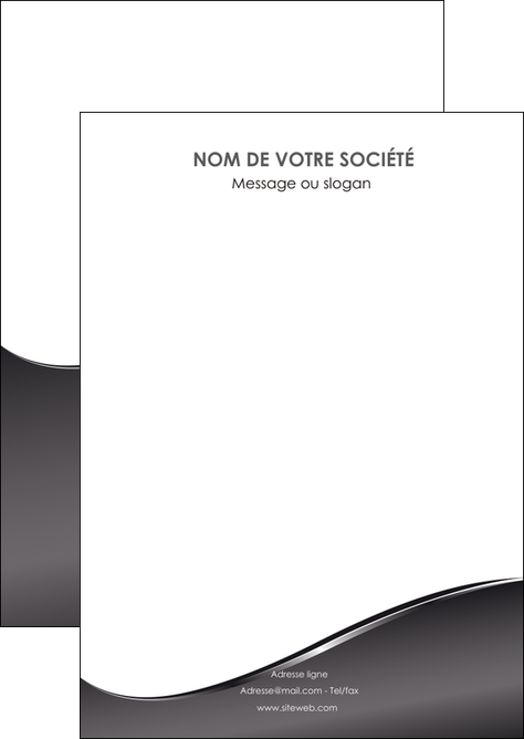 impression flyers web design gris fond gris noir MFLUOO59408