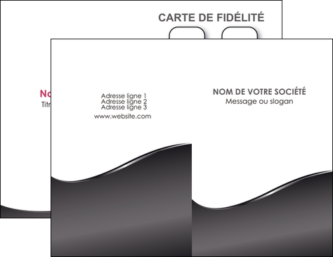 personnaliser maquette carte de visite web design gris fond gris noir MFLUOO59414