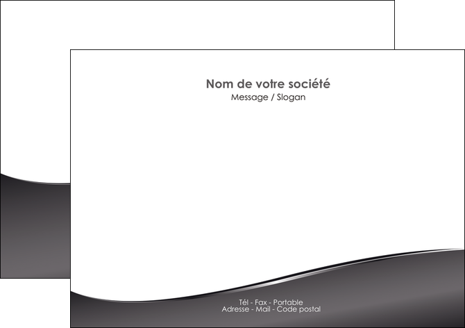 personnaliser modele de flyers web design gris fond gris noir MFLUOO59428