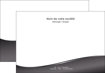 personnaliser modele de flyers web design gris fond gris noir MIF59428