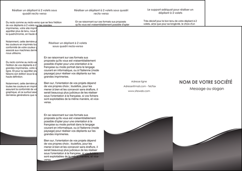 cree depliant 3 volets  6 pages  web design gris fond gris noir MFLUOO59430