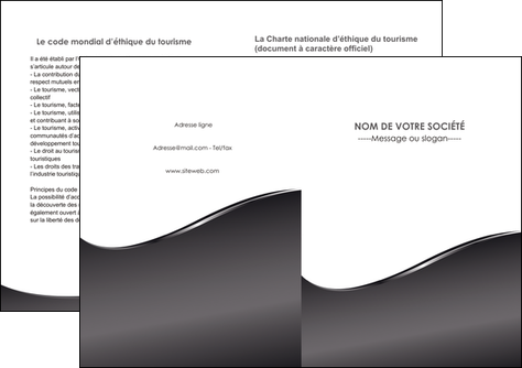 maquette en ligne a personnaliser depliant 2 volets  4 pages  web design gris fond gris noir MFLUOO59444