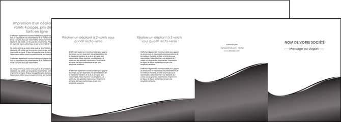 imprimer depliant 4 volets  8 pages  web design gris fond gris noir MFLUOO59448