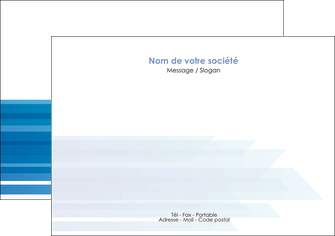 exemple flyers bleu couleurs froides trait MIF59602