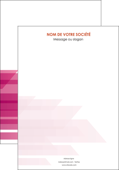 imprimerie affiche rose fond rose trait MLIG59642