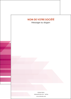 imprimer affiche rose fond rose trait MLIG59684