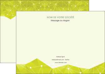 realiser affiche graphisme vert fond vert colore MIF60054