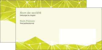 imprimerie enveloppe graphisme vert fond vert colore MIF60072