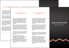 Impression gabarit depliant Web Design devis d'imprimeur publicitaire professionnel Dépliant 6 pages pli accordéon DL - Portrait (10x21cm lorsque fermé)