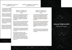 faire depliant 3 volets  6 pages  gris fond gris fonce MLGI61430