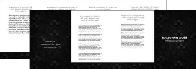 impression depliant 4 volets  8 pages  gris fond gris fonce MFLUOO61446