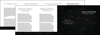 creer modele en ligne depliant 4 volets  8 pages  gris fond gris fonce MLGI61452