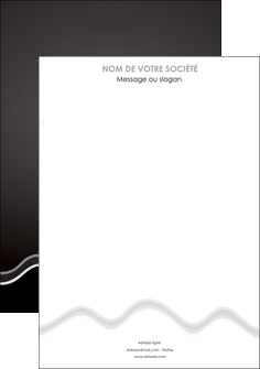 imprimerie affiche gris fond gris courbes MLIGBE61458