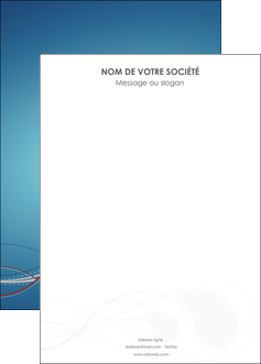 impression affiche bleu fond bleu couleurs froides MIDBE61708