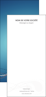 cree flyers bleu fond bleu couleurs froides MIDBE61714
